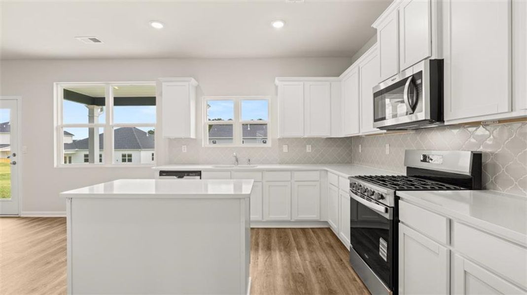 Furnished interior view inside a new home in Preserve at Dove Creek, Statham (Image 13). Furnished interior view inside a new home in Preserve at Dove Creek, Statham (Image 13).