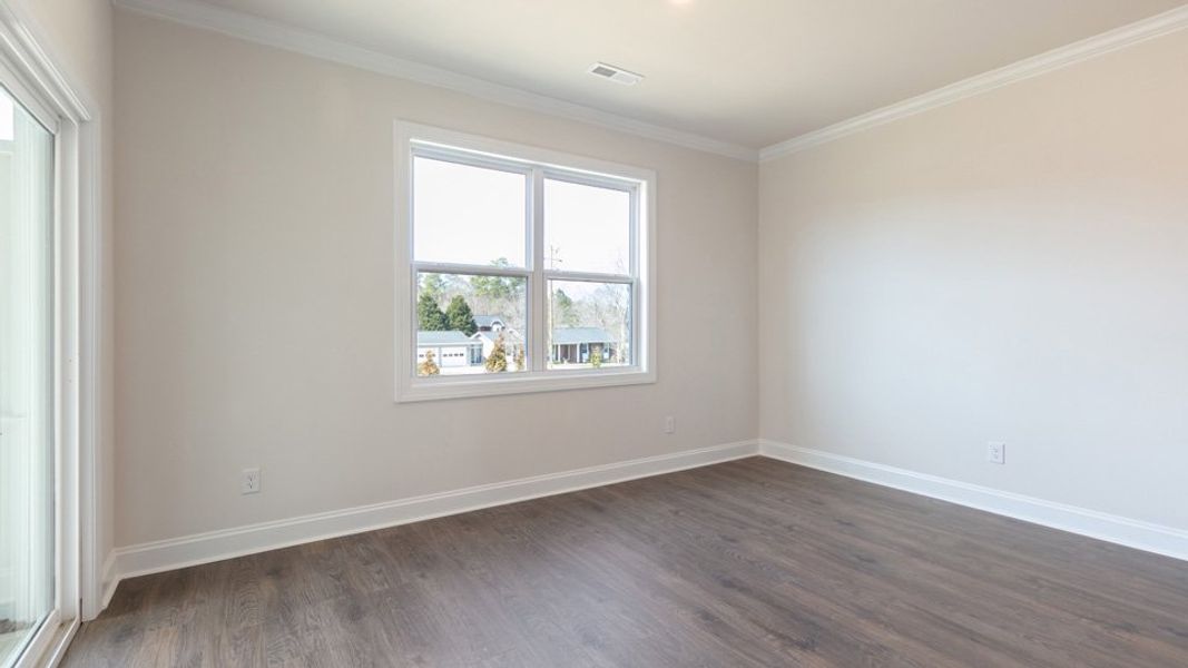 Spacious, unfurnished interior of a new home in The Manors at Winston Pointe, Clayton (Image 15).