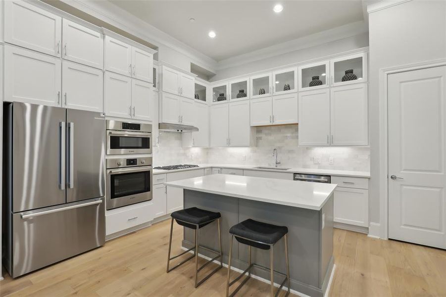 Image of model home with similar floorplan.