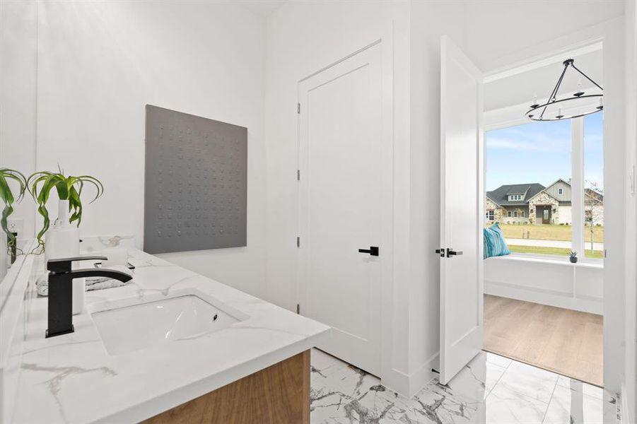 Furnished interior view inside a new home in , Venus (Image 10).