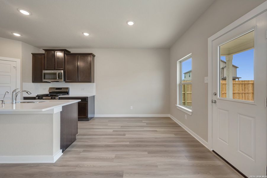 Furnished interior view inside a new home in Winding Brook, San Antonio (Image 29).