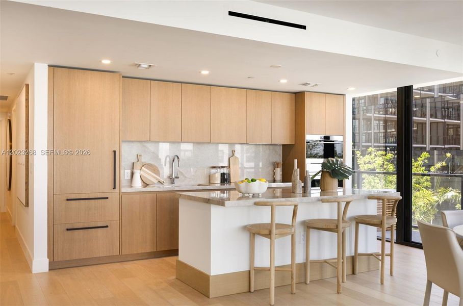 Furnished interior view inside a new home in , Bay Harbor Islands (Image 36).