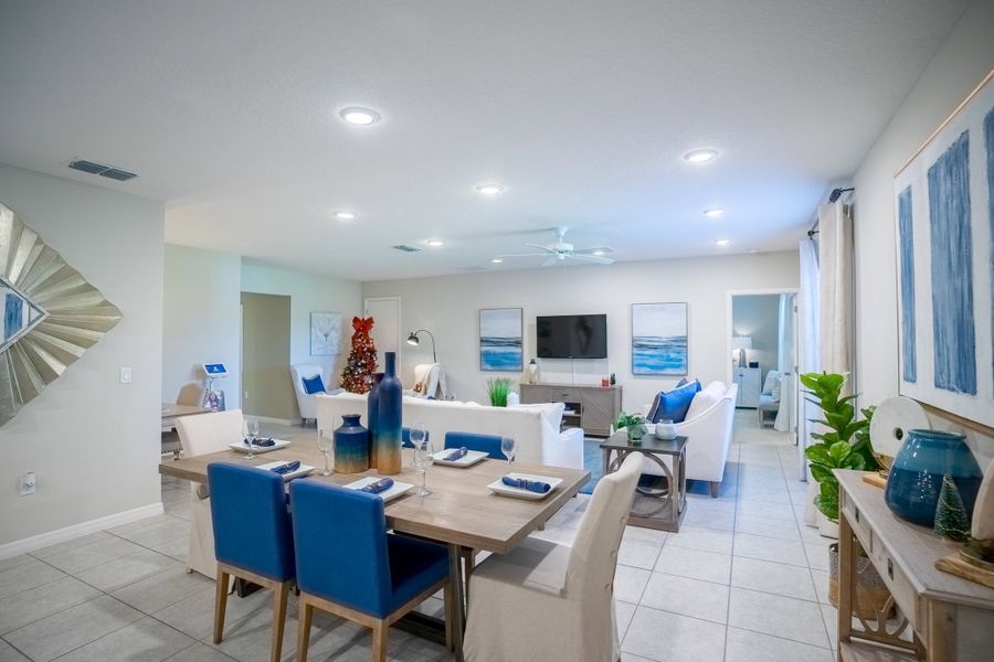 Representative furnished interior of a home built from the Mesquite by Maronda Homes in Coastal Communities, Edgewater (Image 10).