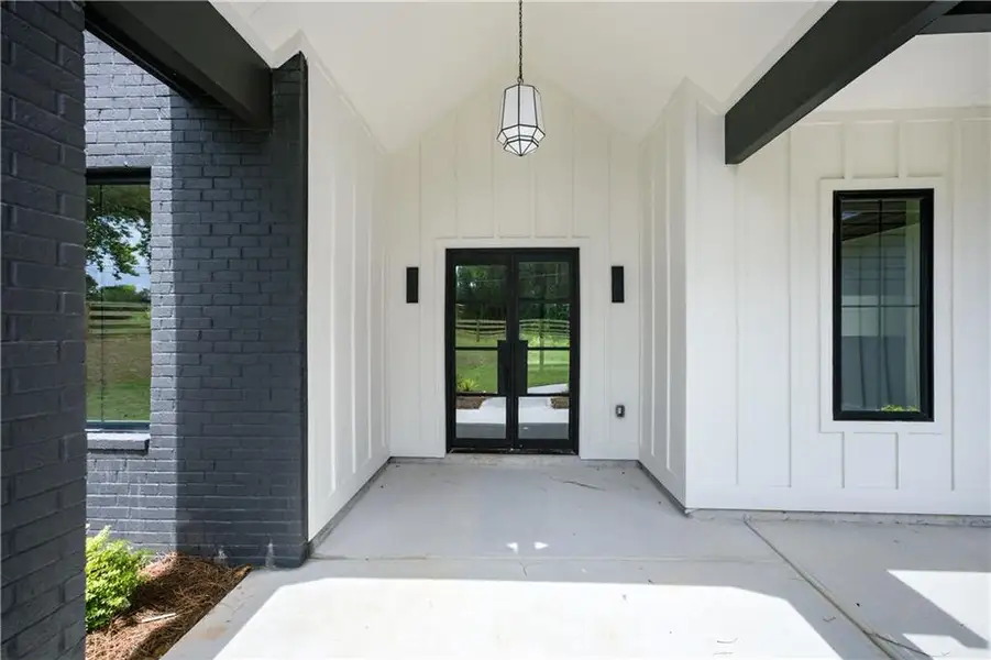 Exterior details and patio area of a home in , Cumming (Image 3). Exterior details and patio area of a home in , Cumming (Image 3).