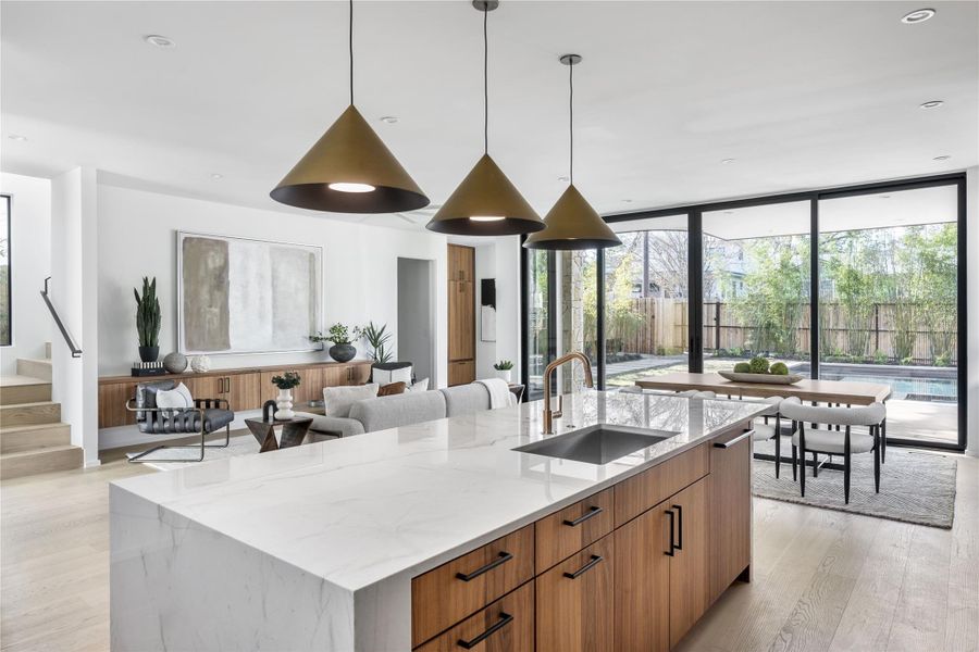 Furnished interior view inside a new home in , Austin (Image 16).