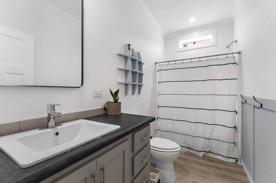 Furnished interior view inside a new home in , Cross (Image 22). Furnished interior view inside a new home in , Cross (Image 22).