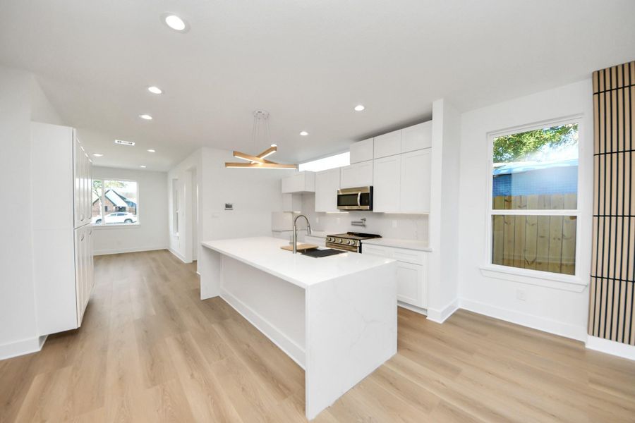 Furnished interior view inside a new home in , Houston (Image 8). Furnished interior view inside a new home in , Houston (Image 8).