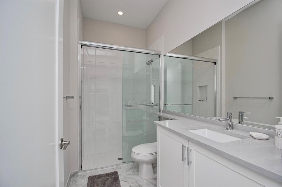 Furnished interior view inside a new home in , Boca Raton (Image 45).