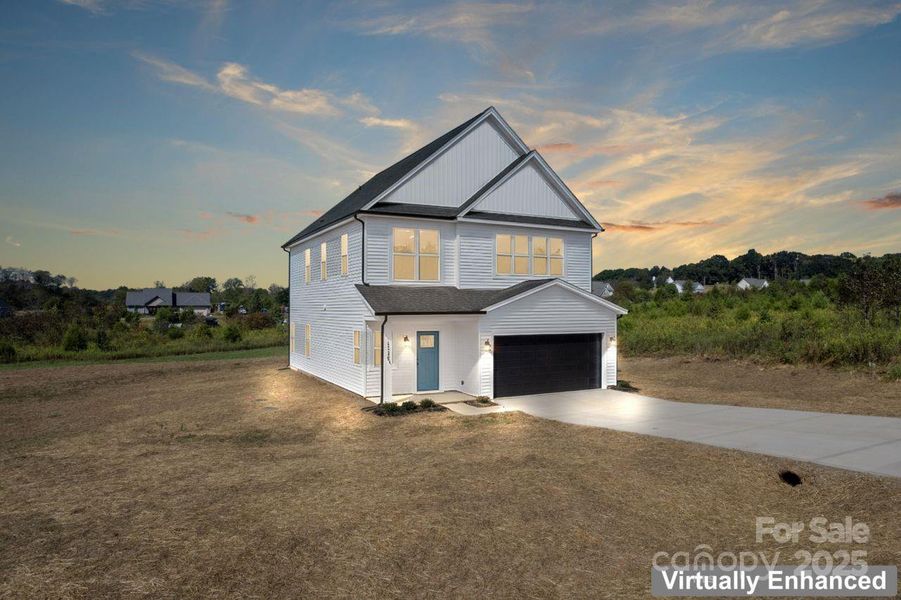 Front exterior of a new home in , Statesville, NC, highlighting curb appeal (Image 18).