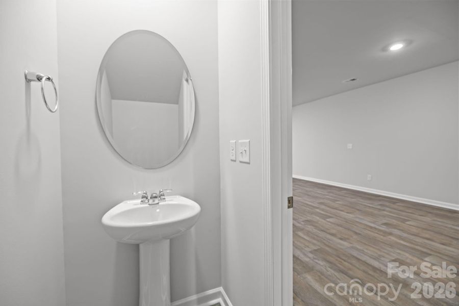 Furnished interior view inside a new home in Townes at Ribbon Walk, Charlotte (Image 5).