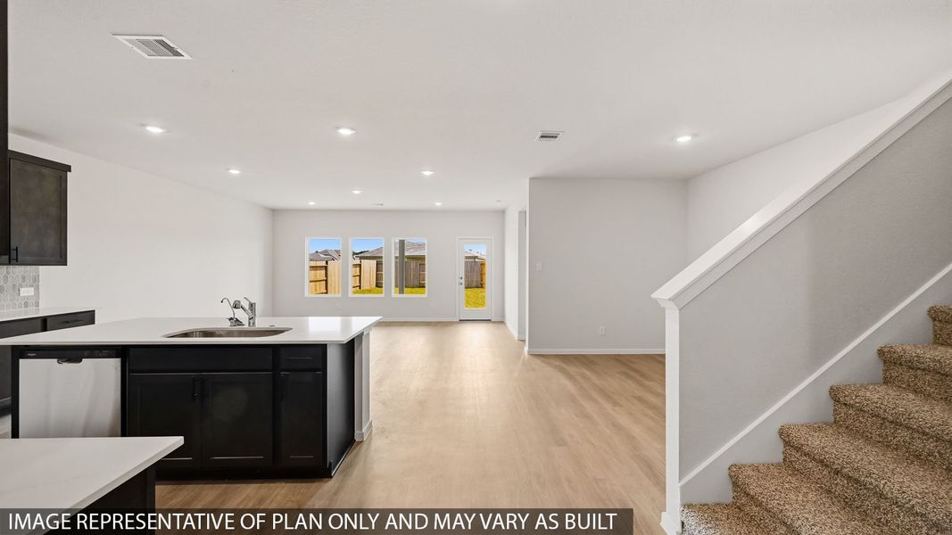 Furnished interior view inside a new home in Grand Pines, Magnolia (Image 6).