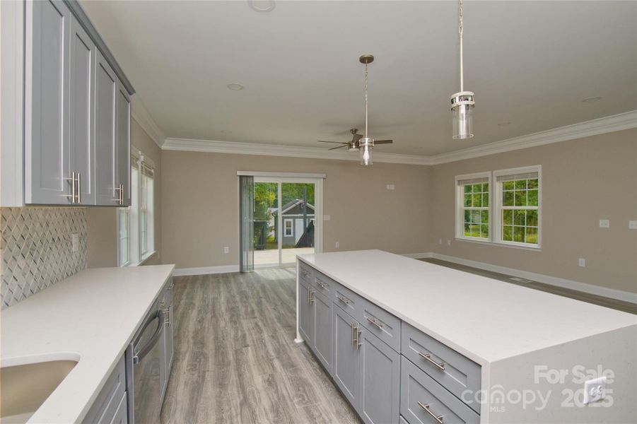 Furnished interior view inside a new home in , Matthews (Image 13).
