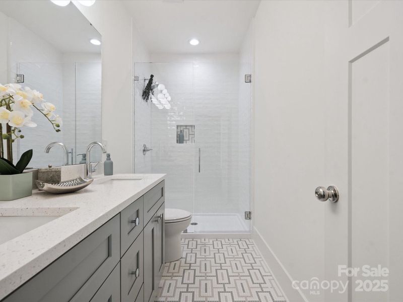 Furnished interior view inside a new home in , Charlotte (Image 7).