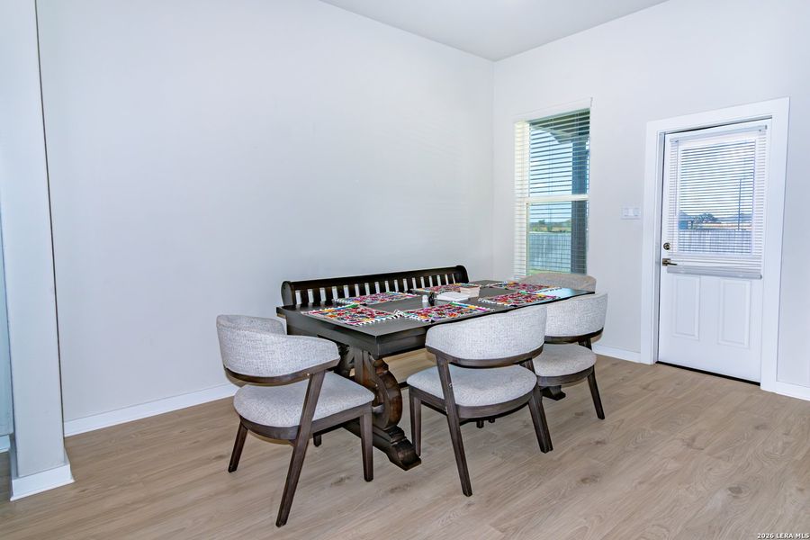 Furnished interior view inside a new home in Morgan Meadows, San Antonio (Image 17). Furnished interior view inside a new home in Morgan Meadows, San Antonio (Image 17).
