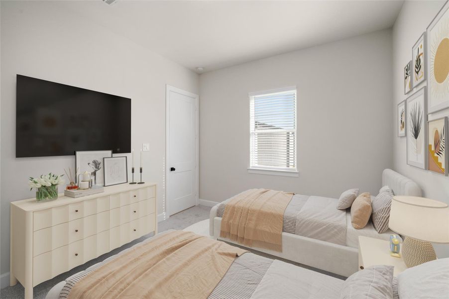 Furnished interior view inside a new home in , Houston (Image 15). Furnished interior view inside a new home in , Houston (Image 15).