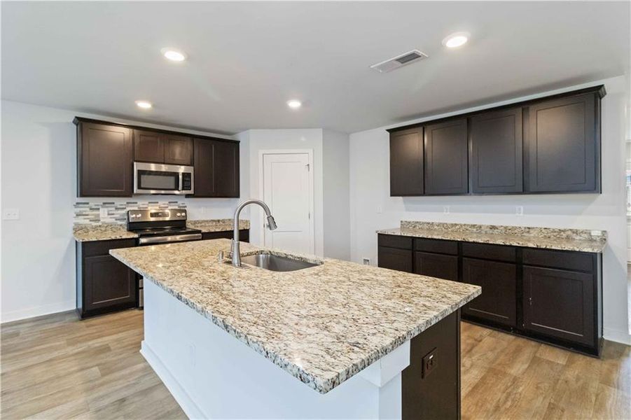 Furnished interior view inside a new home in , Covington (Image 9). Furnished interior view inside a new home in , Covington (Image 9).