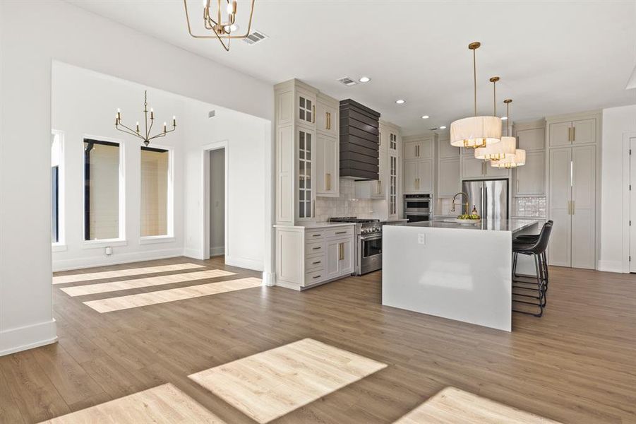 Furnished interior view inside a new home in , Mount Pleasant (Image 10).