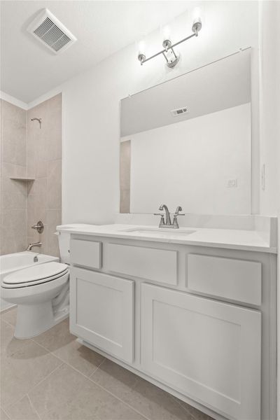 Furnished interior view inside a new home in Kresston - 65', Montgomery (Image 9).