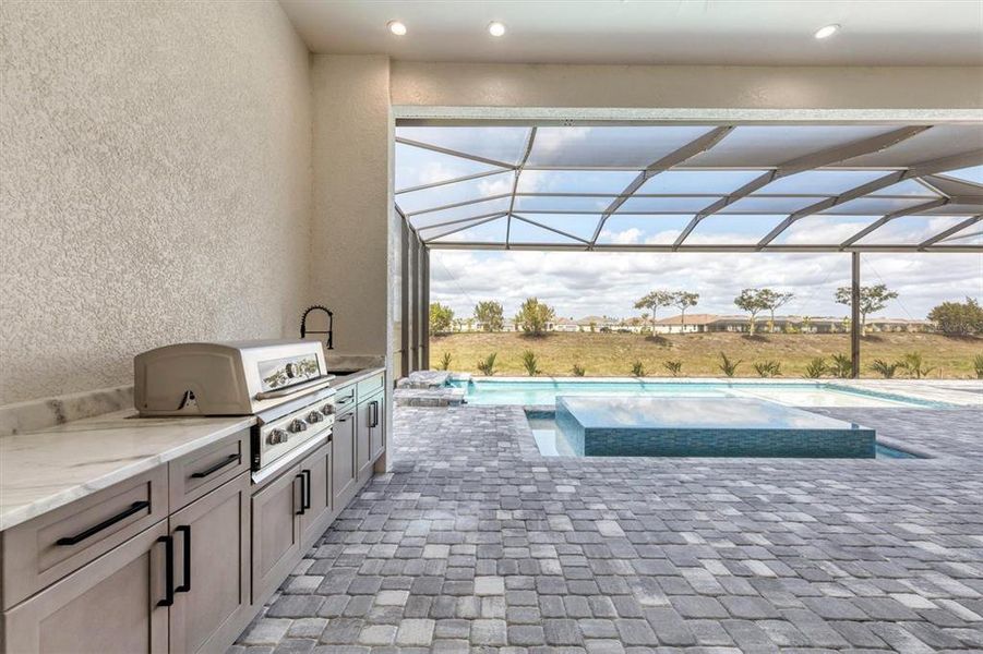 Exterior details and patio area of a home in , Port Charlotte (Image 29).
