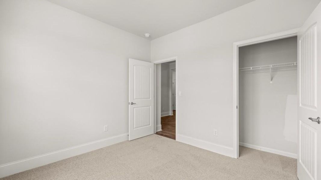 Spacious, unfurnished interior of a new home in Hamptons at Riverwood North, Dallas (Image 22).