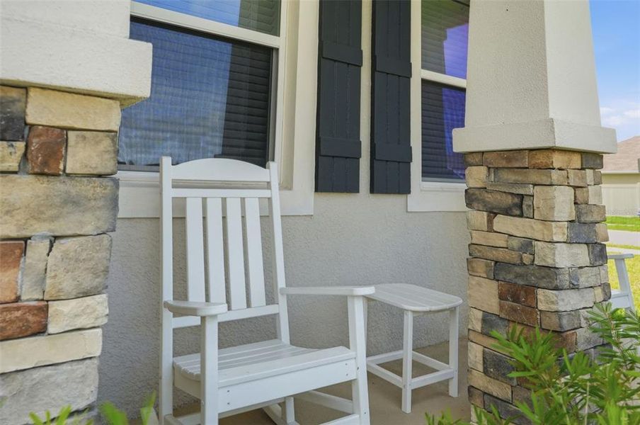 Exterior details and patio area of a home in Waterford, Brooksville (Image 4).