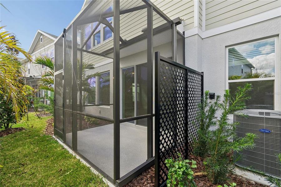 Exterior details and patio area of a home in , Parrish (Image 25).