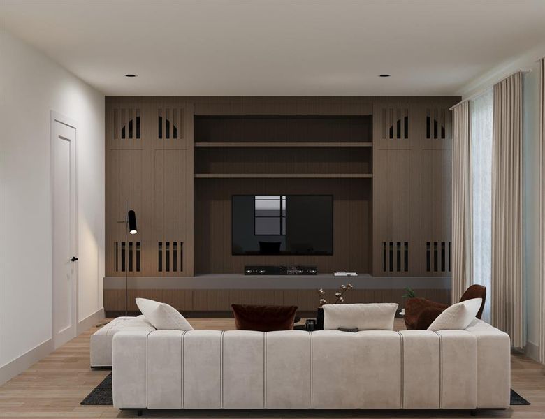 Furnished interior view inside a new home in , Dallas (Image 3). Furnished interior view inside a new home in , Dallas (Image 3).