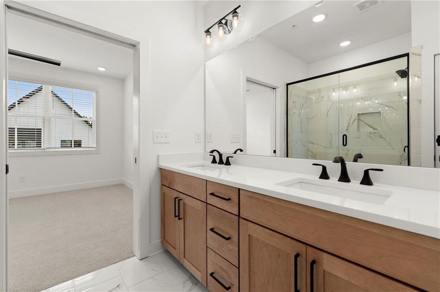 Furnished interior view inside a new home in , Alpharetta (Image 3).