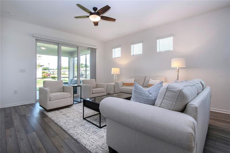 Furnished interior view inside a new home in , Parrish (Image 16). Furnished interior view inside a new home in , Parrish (Image 16).