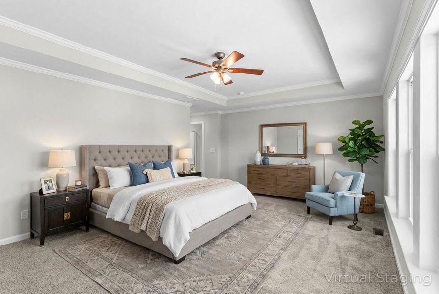 Furnished interior view inside a new home in Tillery Park, Grovetown (Image 14).