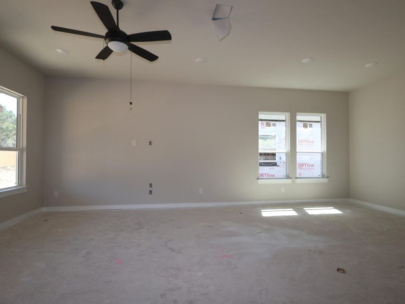 In-progress construction of a new home in Heritage, Dripping Springs, TX (Image 9).