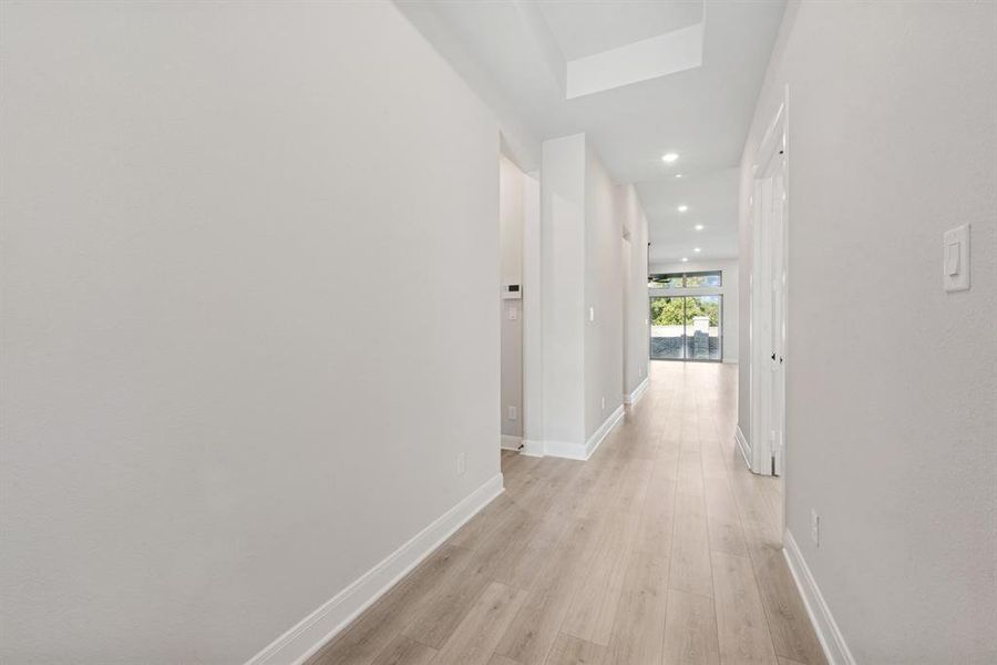 Spacious, unfurnished interior of a new home in South Pointe  Cottage Series, Mansfield (Image 27).