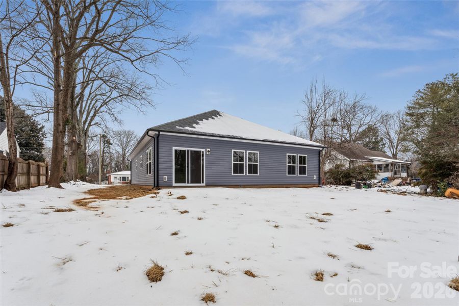 Exterior details and patio area of a home in , Statesville (Image 20).