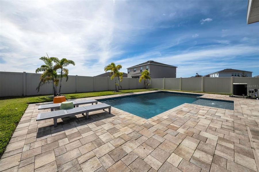 Exterior details and patio area of a home in Mangrove Manor, Apollo Beach (Image 29). Exterior details and patio area of a home in Mangrove Manor, Apollo Beach (Image 29).