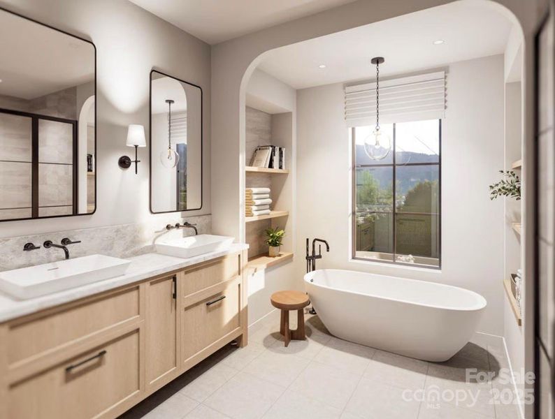 Furnished interior view inside a new home in , Waxhaw (Image 10). Furnished interior view inside a new home in , Waxhaw (Image 10).