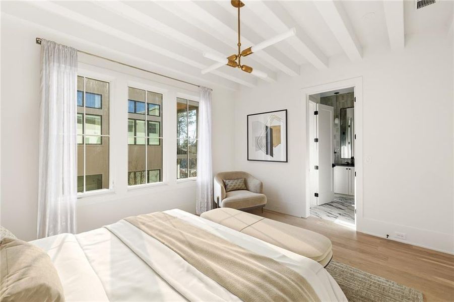 Furnished interior view inside a new home in , Chattahoochee Hills (Image 10).