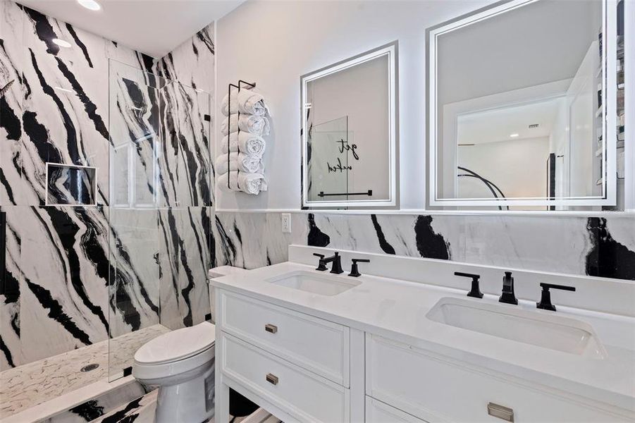 Furnished interior view inside a new home in , Tampa (Image 26).