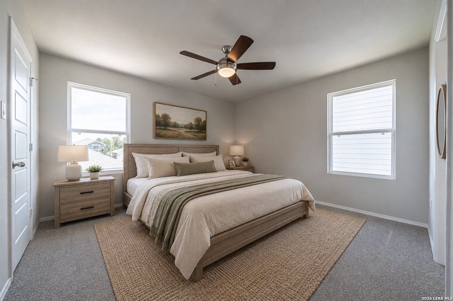 Furnished interior view inside a new home in , Seguin (Image 12). Furnished interior view inside a new home in , Seguin (Image 12).
