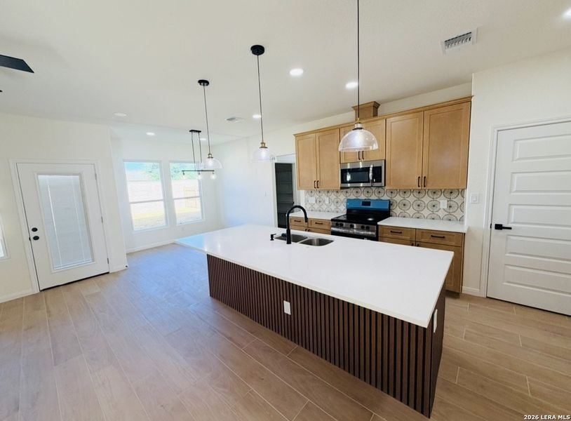 Furnished interior view inside a new home in , Schertz (Image 5). Furnished interior view inside a new home in , Schertz (Image 5).