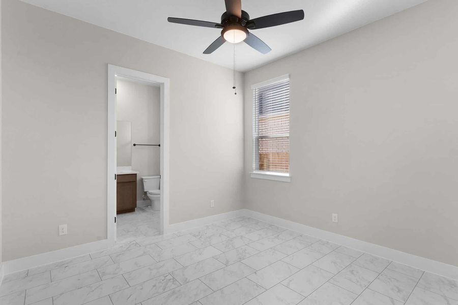 Spacious, unfurnished interior of a new home in The Grove at Blackhawk, Pflugerville (Image 20).