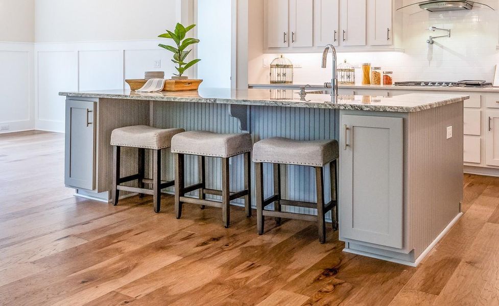 Representative furnished interior of a home built from the Berkeley by Greybrook Homes in Harbor Watch, Statesville (Image 19).