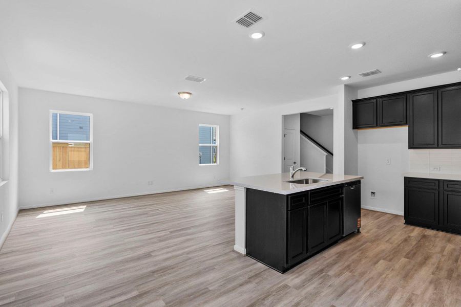 Open concept floorplan Open concept floorplan