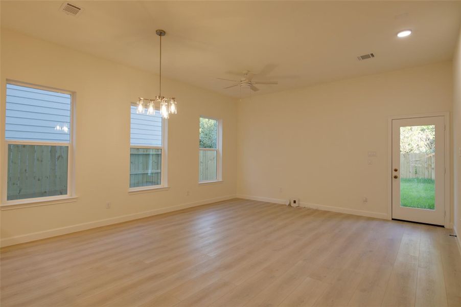 Spacious, unfurnished interior of a new home in , Houston (Image 23). Spacious, unfurnished interior of a new home in , Houston (Image 23).