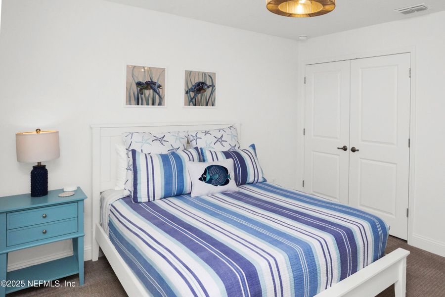 Furnished interior view inside a new home in Seaside Vista, St. Augustine (Image 10). Furnished interior view inside a new home in Seaside Vista, St. Augustine (Image 10).