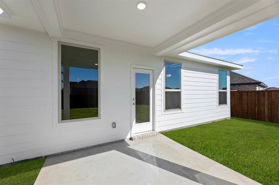 Covered Back Patio Covered Back Patio