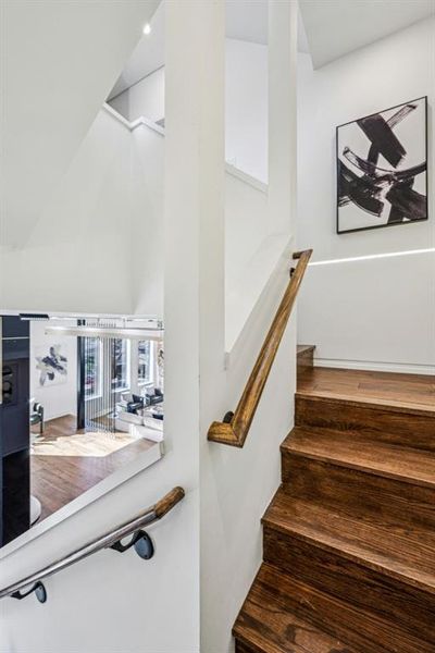 Furnished interior view inside a new home in , Atlanta (Image 15).
