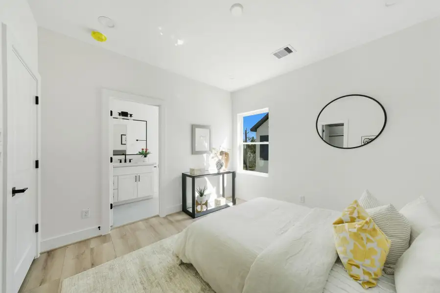 Furnished interior view inside a new home in , Houston (Image 7).