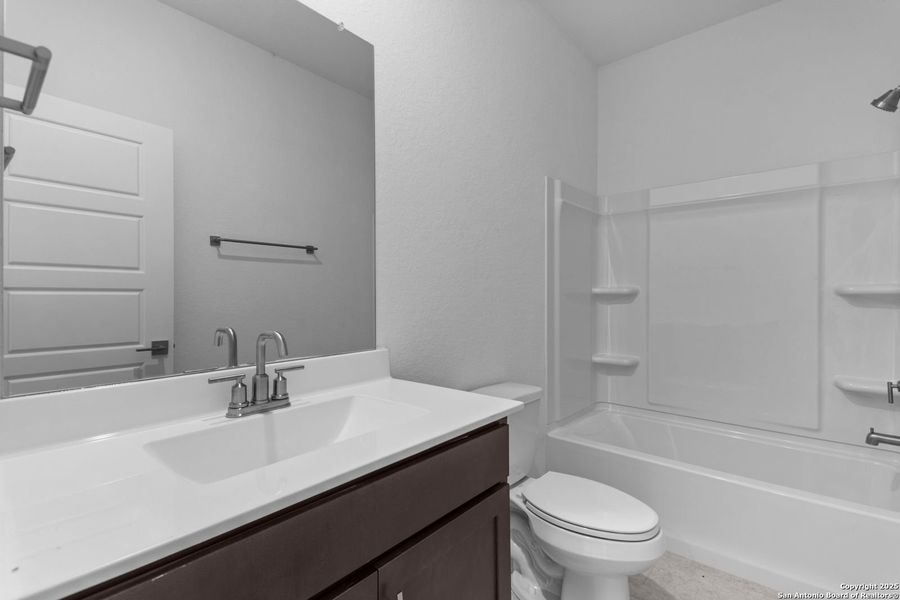 Furnished interior view inside a new home in Horizon Pointe, Converse (Image 95).