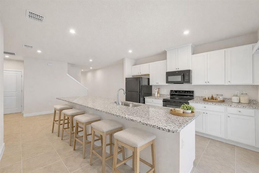 Furnished interior view inside a new home in , Lady Lake (Image 7). Furnished interior view inside a new home in , Lady Lake (Image 7).