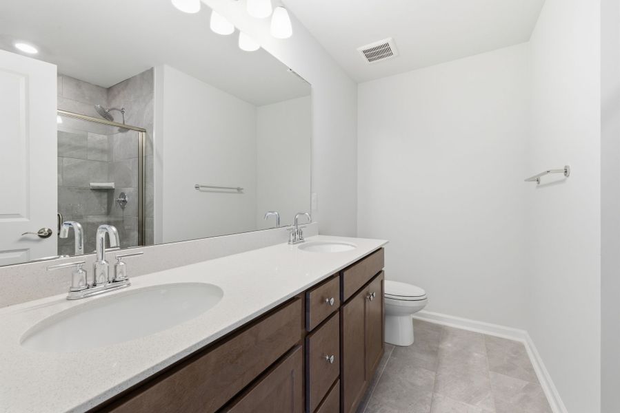 Furnished interior view inside a new home in Flemingfield, Greensboro (Image 10).